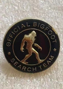 Official Bigfoot Search Team Lapel Pins Big Foot Sasquatch