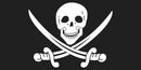 Calico Jack Rackham Jolly Roger Pirate Bumper Sticker Made In USA