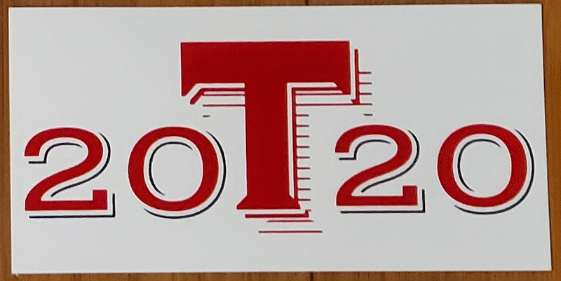 20T20 Trump Bumper Sticker