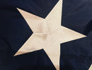 PUERTO RICO 3'X5' EMBROIDERED 210D NYLON FLAG Puerto Rico Blue Flag Sale