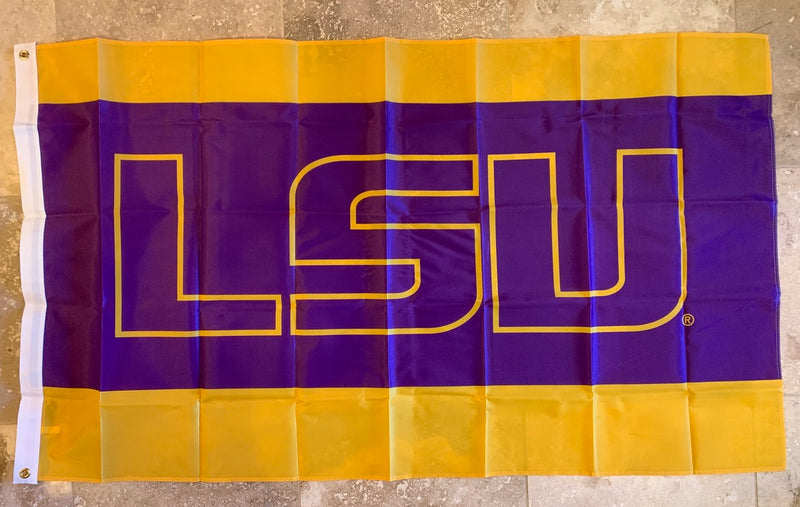 LSU Louisiana State University Tigers Officially Licensed College Flag- USC® 3'X5'
