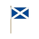 Scotland Cross - Stick Flags 12''x18'' Rough Tex ® 68D