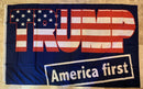 Trump (America First)  6'x10' Flag ROUGH TEX® 100D