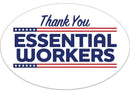 Thankyou Essential Workers Bumper Sticker