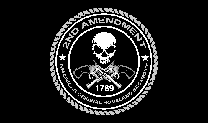 America's Original Homeland Security 2nd Amendment 3'x5' Flag ROUGH TEX® 68D Nylon