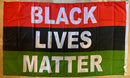 Black Lives Matter Pan-African Double Sided 3'X5' Flag Rough Tex® 100D