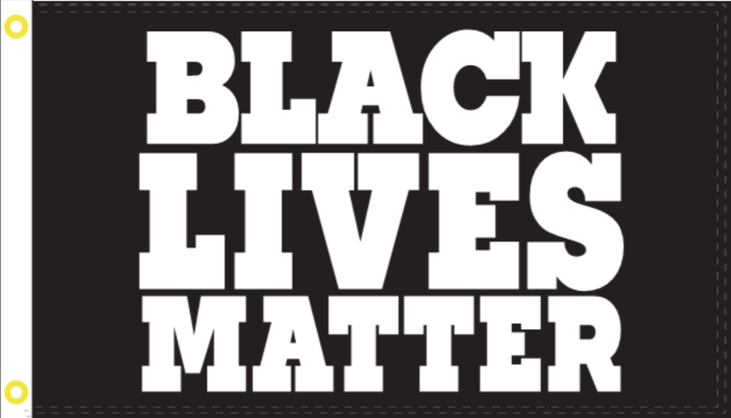 2'X3' 100D BLACK LIVES MATTER XXL FLAG