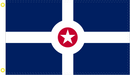 Indianapolis Indiana Flag Rough Tex ® 2'x3' 100D