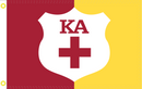Kappa Alpha Order Supplemental KA Flag 12"x18" Flag - 100D Rough Tex®