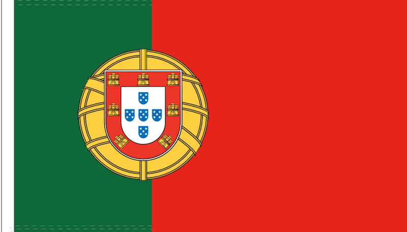 2'X3' 100D PORTUGAL FLAG