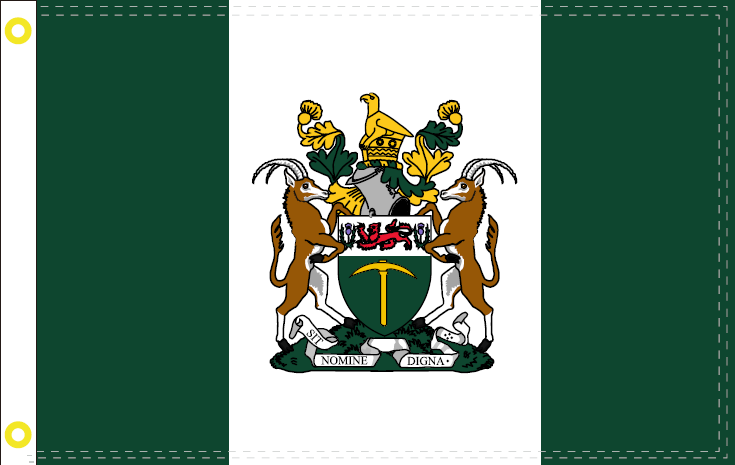Rhodesia Flag 3'X5' Rough Tex® 100D