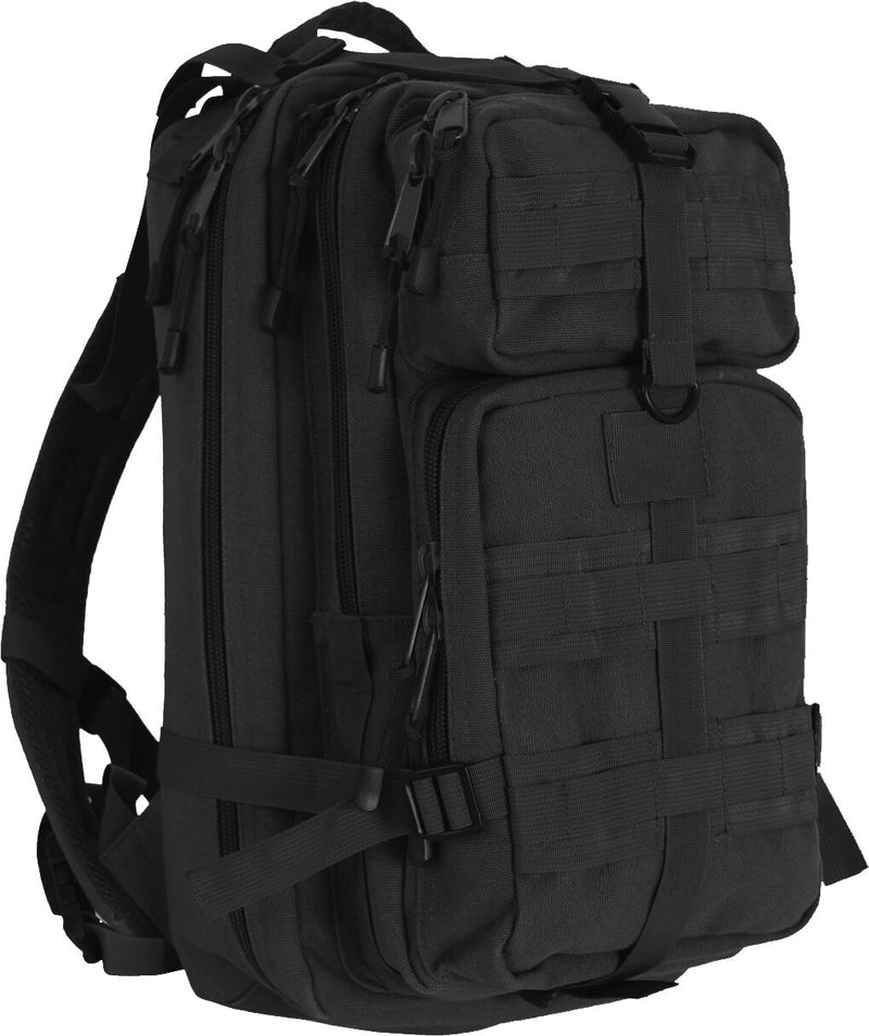 Two Day Assault Black Tactical Backpack