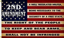 2nd Amendment 3'X5' Flag ROUGH TEX® 100D
