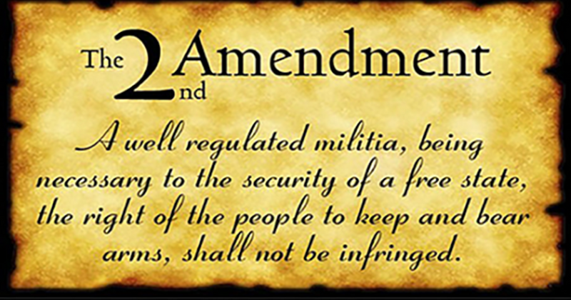 2nd Amendment Original 3'x5' Flag ROUGH TEX® 100D DOUBLE SIDED