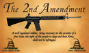 2nd Amendment Parchment DTOM 2'X3' Flag ROUGH TEX® 100D