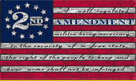 2nd Amendment Betsy Ross 12"x18" Flag With Grommets ROUGH TEX® 100D