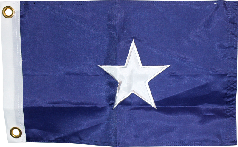 Bonnie Blue Nylon EMBROIDERED 3'X5' Flag ROUGH TEX® 600D 2-PLY