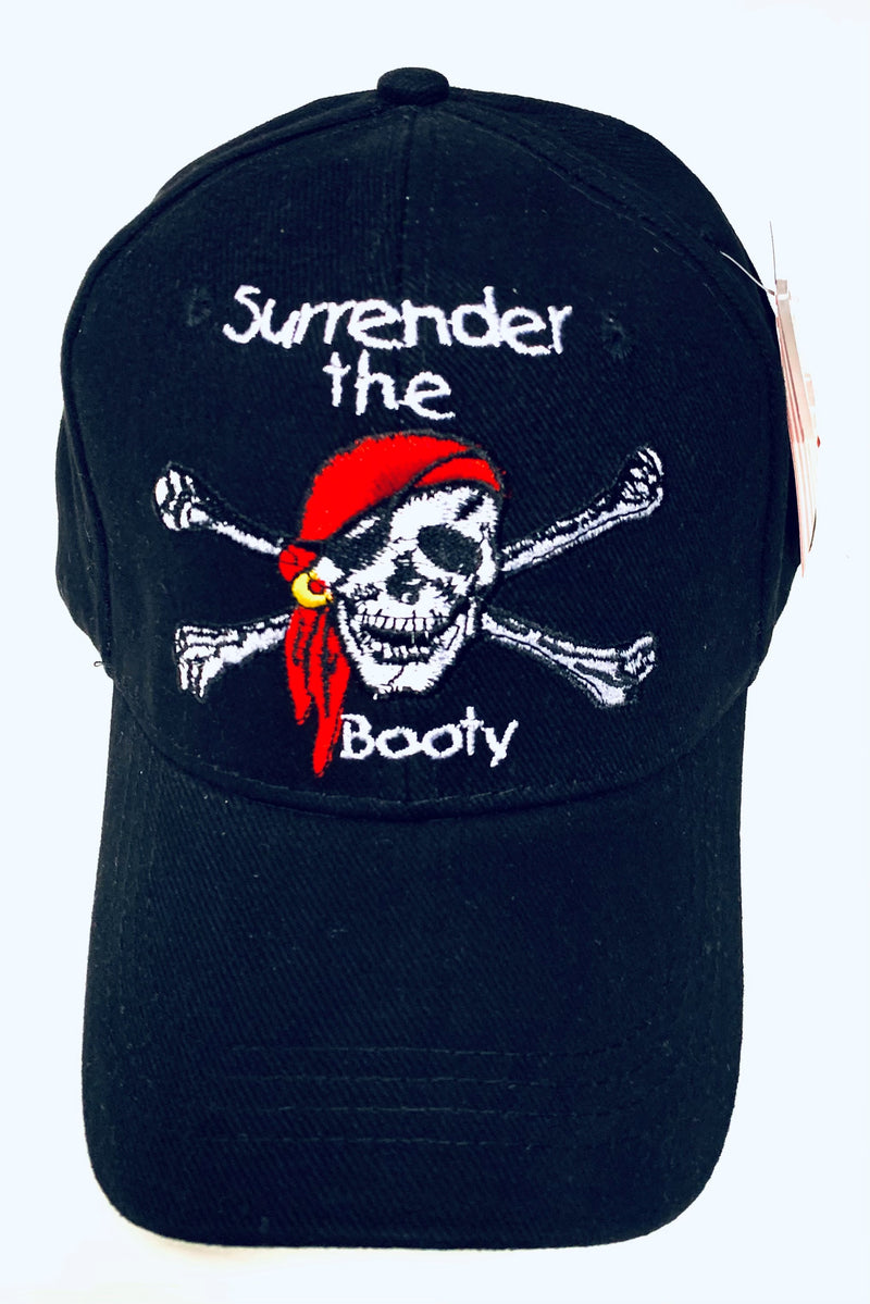 Surrender The Booty Black Cap