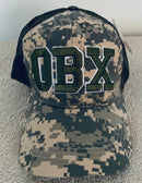 OBX Outer Banks North Carolina Digital Camo Embroidered Cap Mesh Back