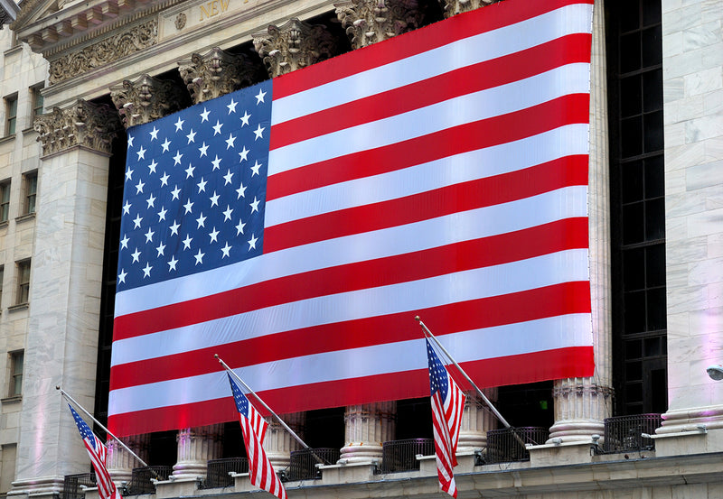 30'x50' USA American Flag Synthetic Canvas