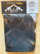 2nd Amendment Since 1791 Don't Tread On Me M4 Black Flag 3'X5' Rough Tex® 68D Nylon