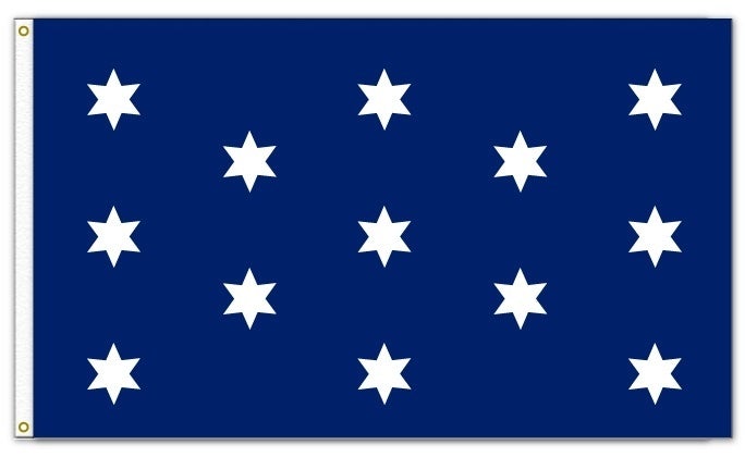 George Washington HQ Flag 3'x5' 68D