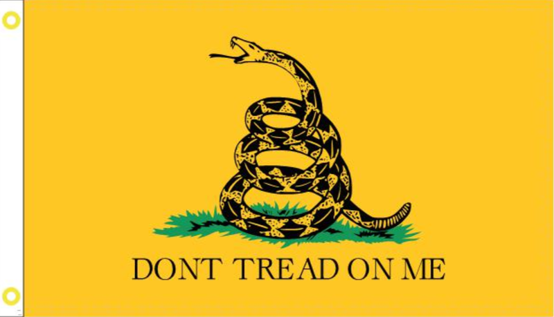 6'x10' Huge 150D Nylon GADSDEN FLAG Don't Tread on Me 1776 American Large Commercial Flag Pole Flags