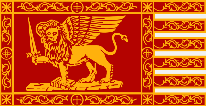 3'X5' 100D REPUBLIC OF VENICE WAR FLAG