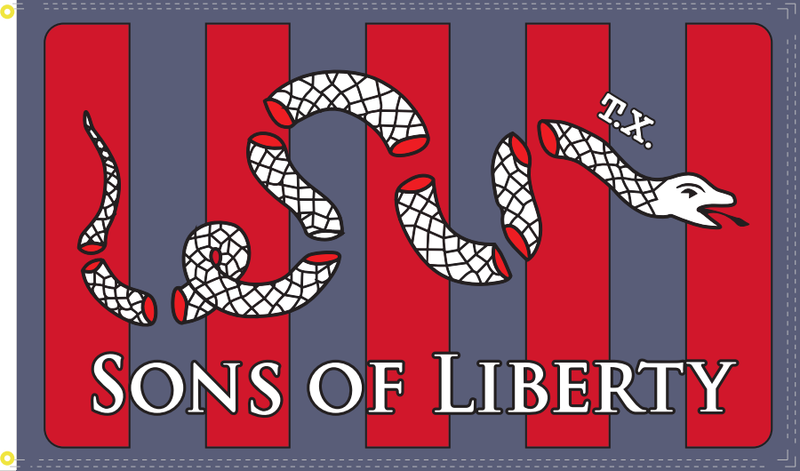 3'X5' 100D SONS OF LIBERTY ORIGINAL DBL SIDED FLAG