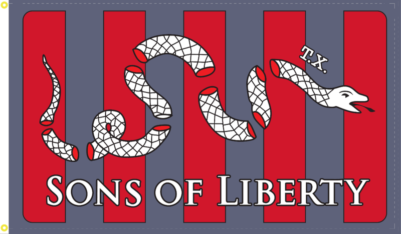 3'X5' 100D SONS OF LIBERTY ORIGINAL FLAG 1776