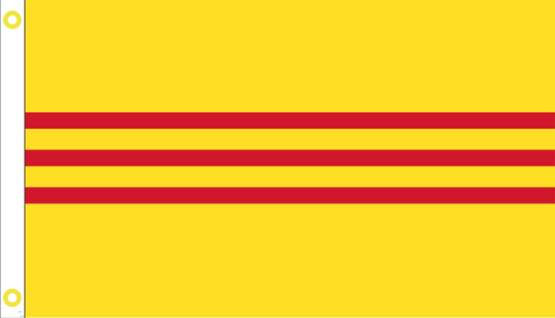 3'X5' 100D SOUTH VIETNAM FLAG