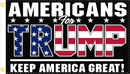 Americans For Trump KAG Keep America Great Flag Rough Tex ® 2'X3' 100D