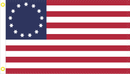 3'X5' FRANCIS HOPKINSON JUNE 14 1777 FLAG 100D ROUGH TEX ®