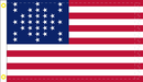 3'X5' USA 33 STARS FT SUMTER UNION FLAG 100D ROUGH TEX ® 1861