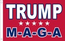 TRUMP M A G A RED 3x5 Feet Flag Rough Tex ® Flags  MAGA 100D