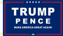 TRUMP PENCE MAGA45 ORIGINAL BLUE 3x5 Feet Flag Rough Tex ® Flags 100D