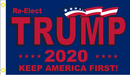 3'X5' TRUMP REELECT 2020 KEEP AMERICA FIRST FLAG 100D ROUGH TEX ®