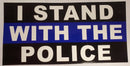 I Stand With The Police Bumper Sticker
