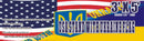 3'X5' USA Stand With Ukraine Trident Flag 100D Rough Tex ®