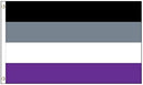 Asexual 3'X5' Flag Rough Tex ® 100D