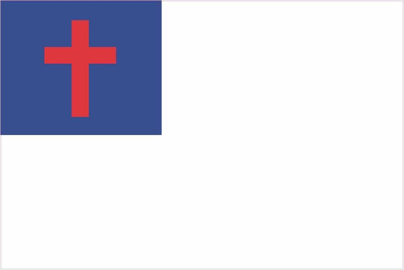 Christian Flag - 12x18" Stick Flags