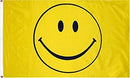 Smiley Face 3x5ft Nylon 150D Flag
