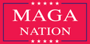 M A G A Nation Bumper Sticker TRUMP MAGA USA