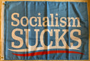 SOCIALISM SUCKS 2'X3' FLAG 100D ROUGH TEX ®