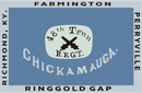 48th Tennessee Regiment 2'x3'  Double Sided Flag Rough Tex® 100D