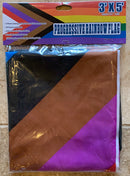 Progressive Rainbow Flag - 3'X5' Rough Tex® 100D