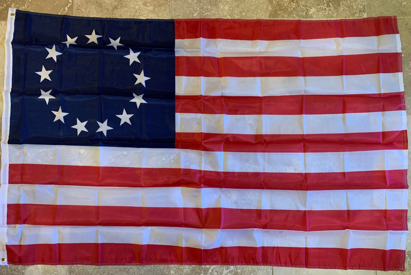 Betsy Ross Flag Original American 13 Stars USA Revolution 4x6 feet 100D Rough Tex ®