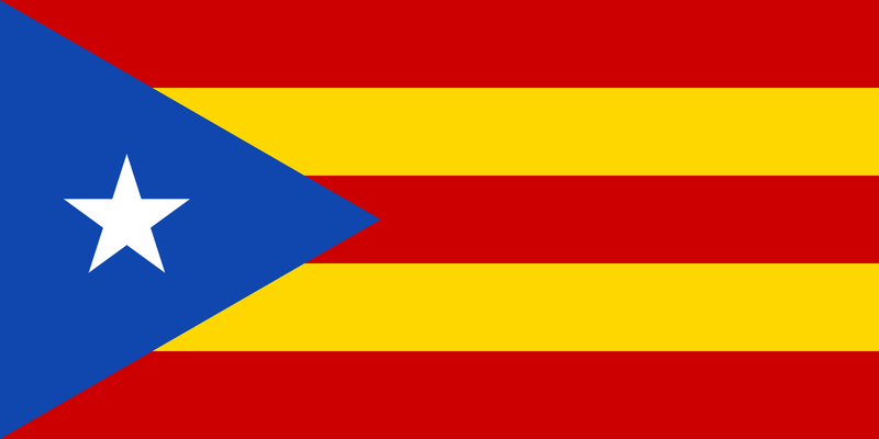 Catalan Independence Flag 3x5ft 100D