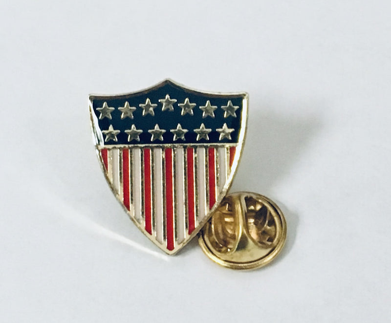 American Shield Lapel Pin