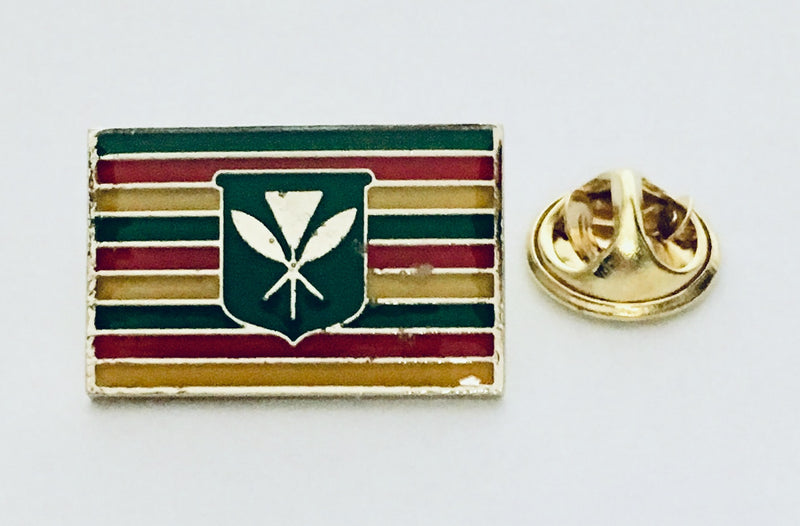 Kanaka Hawaii- Cloisonne Hat & Lapel Pin